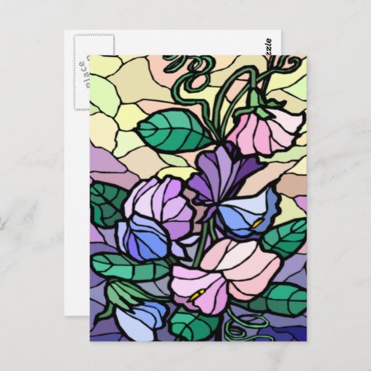 Vlekken lat Lily van de Kaart Veldpost (Voorkant / Achterkant)