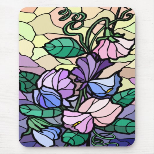 Vlekken lelie van het veld Mousepad Muismat (Voorkant)