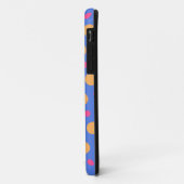 Vlekken op blauw Case-Mate iPhone case (Achterkant/links)