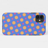 Vlekken op blauw Case-Mate iPhone case (Achterkant (horizontaal))