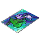 Vlekken Paars  VloerspiraalNotitieboek Notitieboek (Linkerzijde)