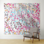 vlekken texturen Kleurrijke kunst Wandkleed (In Situ (horizontaal))