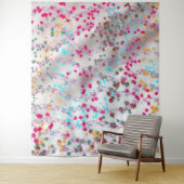 vlekken texturen Kleurrijke kunst Wandkleed (In situ)