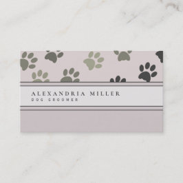 Vlekken van dieren | Blush roze Visitekaartje