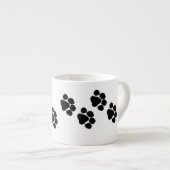 Vlekken van dieren espresso kop (Voorkant rechts)