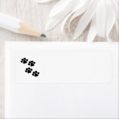 Vlekken van dieren etiket (Insitu)