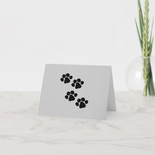 Vlekken van dieren kaart (Voorkant)