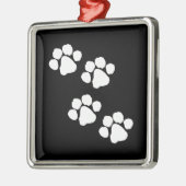 Vlekken van dieren metalen ornament (Links)