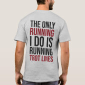 Vlekken van flathead-katvis Vist Shirt met trotten (Achterkant)