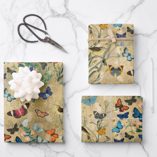 Vlekken van karton, gevlekt met karton 3 inpakpapier vel (Voorkant)