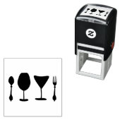 Vlekken van vork zelfinktende stempel (In situ)