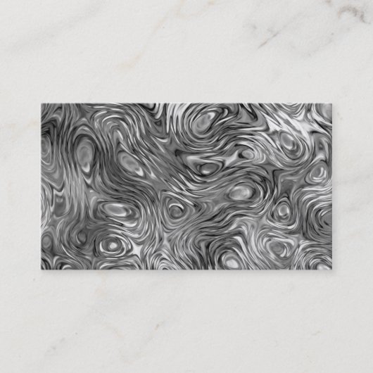 Vlekken visitekaartje grijs (Voorkant)