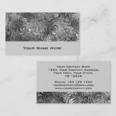 Vlekken visitekaartje grijs (Voorkant / Achterkant)