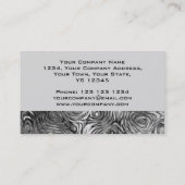 Vlekken visitekaartje grijs (Achterkant)