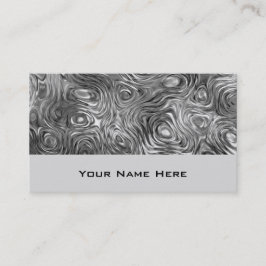 Vlekken visitekaartje grijs