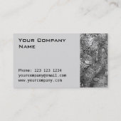 Vlekken visitekaartje zijgrijs (Achterkant)