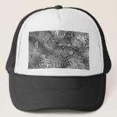 Vlekken vrachtwagenhoed trucker pet (Voorkant)