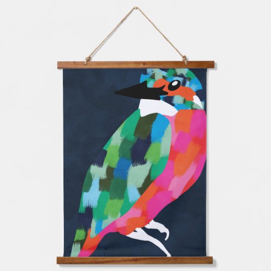 vlekkenperfectie hangend wandkleed (Voorkant)