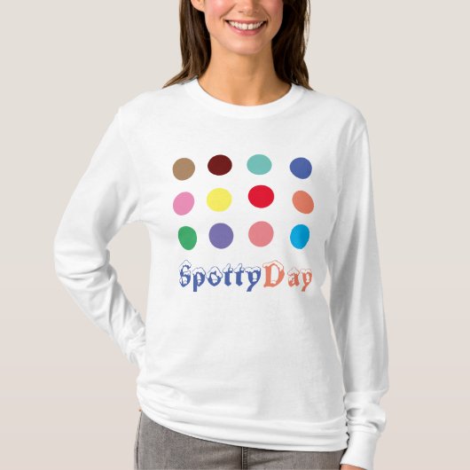 Vlekkere dag shirt (Voorkant)