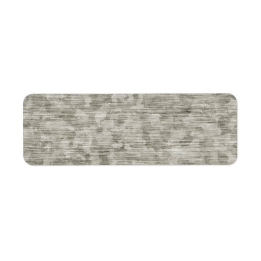 Vlekkerige geanodiseerde metalen textuur etiket (Voorkant)