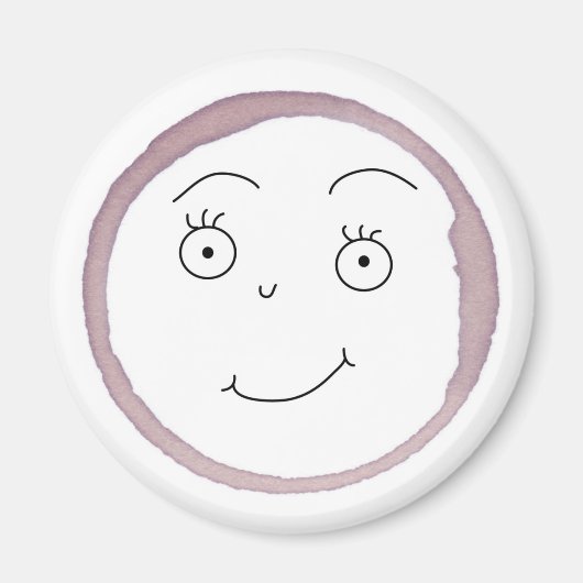 Vlekmagneet van de wijnring magneet (Voorkant)