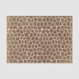 Vlekpatroon van giraffe tissuepapier