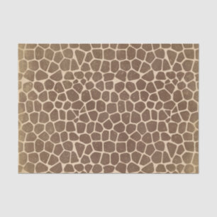 Vlekpatroon van giraffe tissuepapier