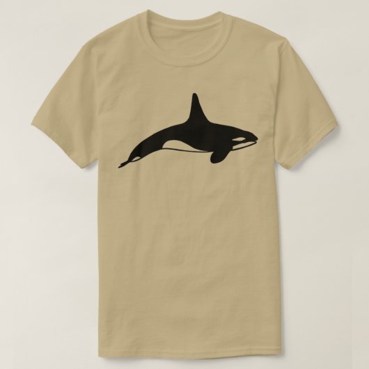 Vlekwalvis in zwart-wit t-shirt (Design voorkant)