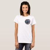 Vlelijke Dieren Vrouw V-Neck T-shirt (Voorkant volledig)