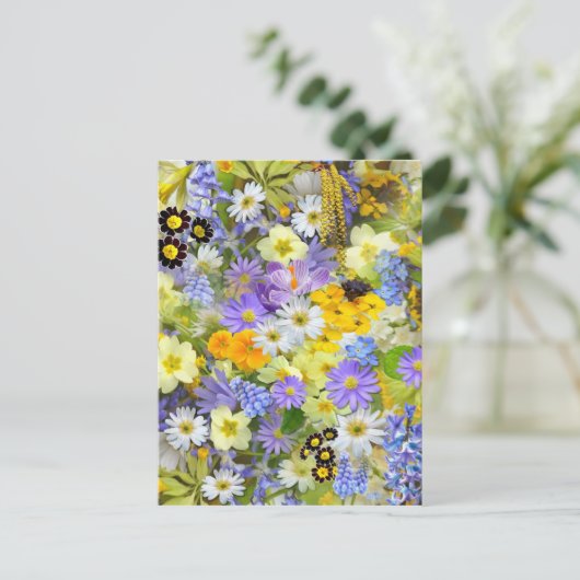 Vlentevloerselectie Briefkaart (Staand voorkant)