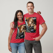 Vlesh and Steel V4 design klassiek t-shirt (Unisex)