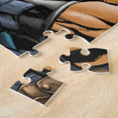 Vlesh- en staalconstructiepuzzel V4 Legpuzzel (Zijkant)