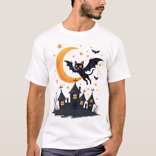 Vleuchtpatrouille van Bat-Cat T-shirt (Voorkant)