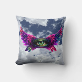 Vleugel Beschermings Oog – Ronde Intentie Sleutelh Kussen