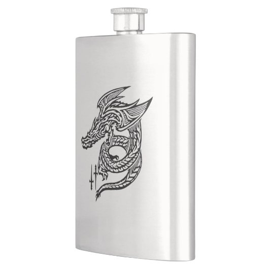 Vleugel Dragon klassieke kolf Heupfles (Links)