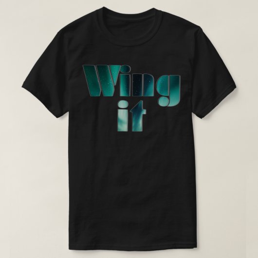 Vleugel het t-shirt (Design voorkant)
