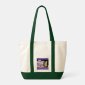 Vleugelaar van de bivlinder tote bag (Achterkant)