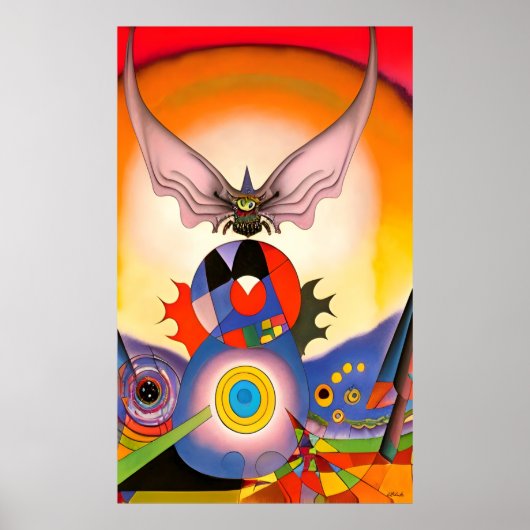Vleugelaars Genot Poster (Voorkant)