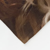 Vleugeldeken van de spaanhaar fleece deken (Hoek)