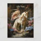 Vleugelhoorn Fantasie Bos Aanmoedigend Briefkaart (Voorkant)