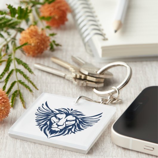 Vleugelleeuw Sleutelhanger (Voorkant Rechts)
