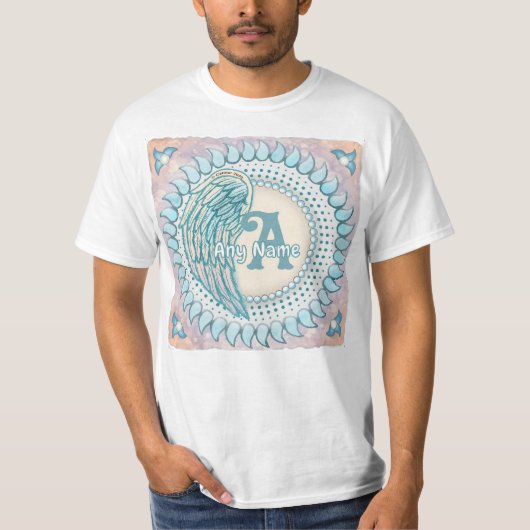 Vleugelmonogram T-shirt (Voorkant)