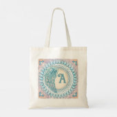 Vleugelmonogram Tote Bag (Achterkant)