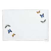 Vleugelpilootset voor vlinderpatroonpatroon kussensloop (Voorkant-Links)