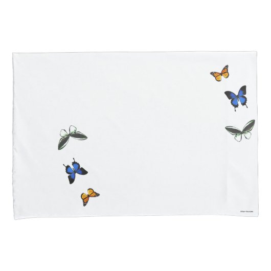 Vleugelpilootset voor vlinderpatroonpatroon kussensloop (Voorkant-Rechts)