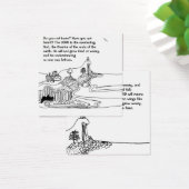 Vleugels als adelaars Christelijke notecard Vierkante Visitekaartjes (Bureau)