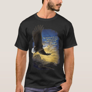 Vleugels als adelaars Jesaja 4031 Monteer de Chris T-shirt