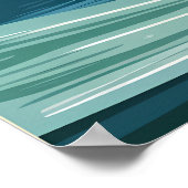 Vleugels boven de Golven Poster (Hoek)