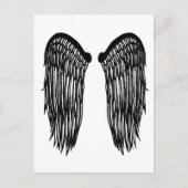 vleugels briefkaart (Voorkant)