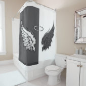 vleugels douchegordijn (In situ)